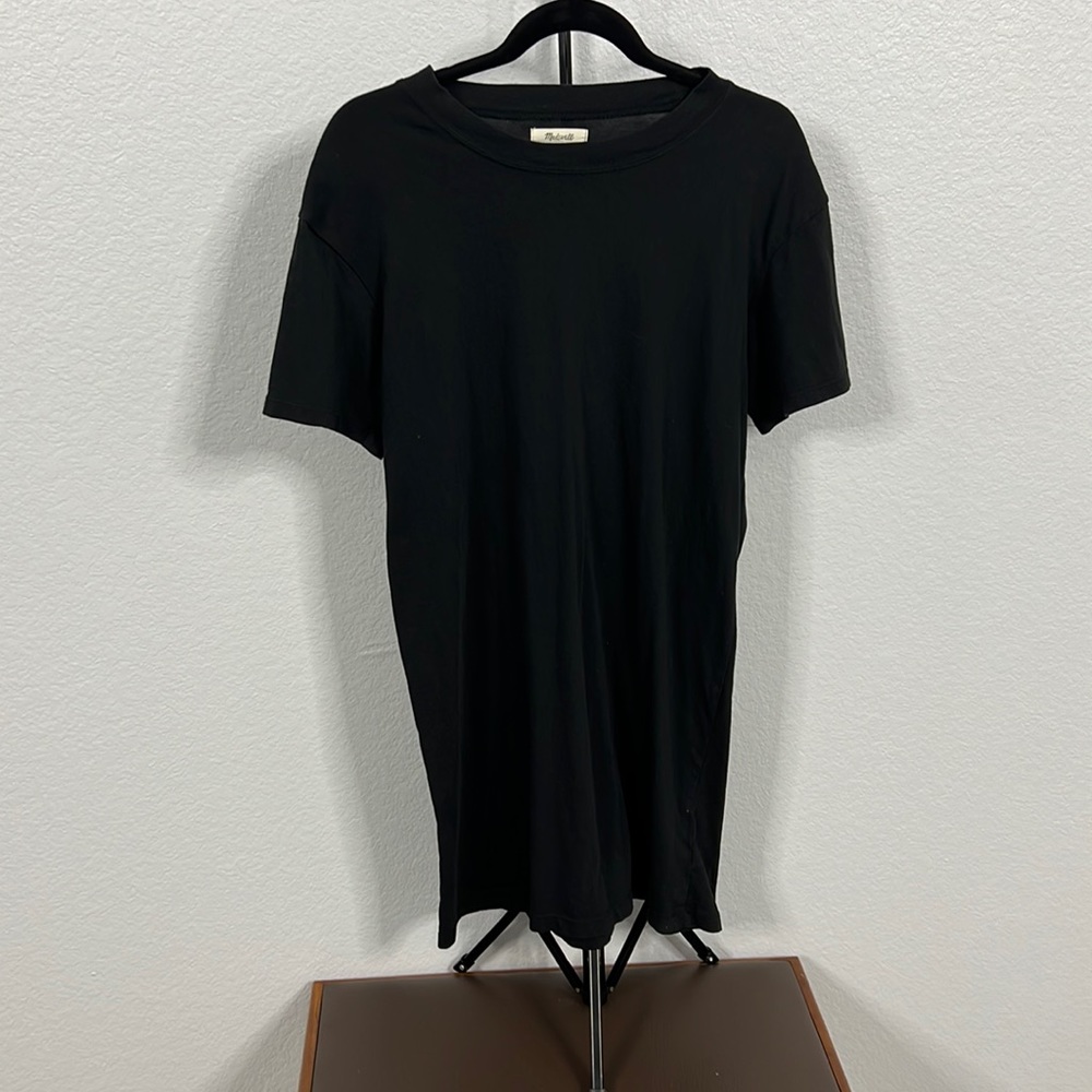 Madewell M Black T-shirt Dress
